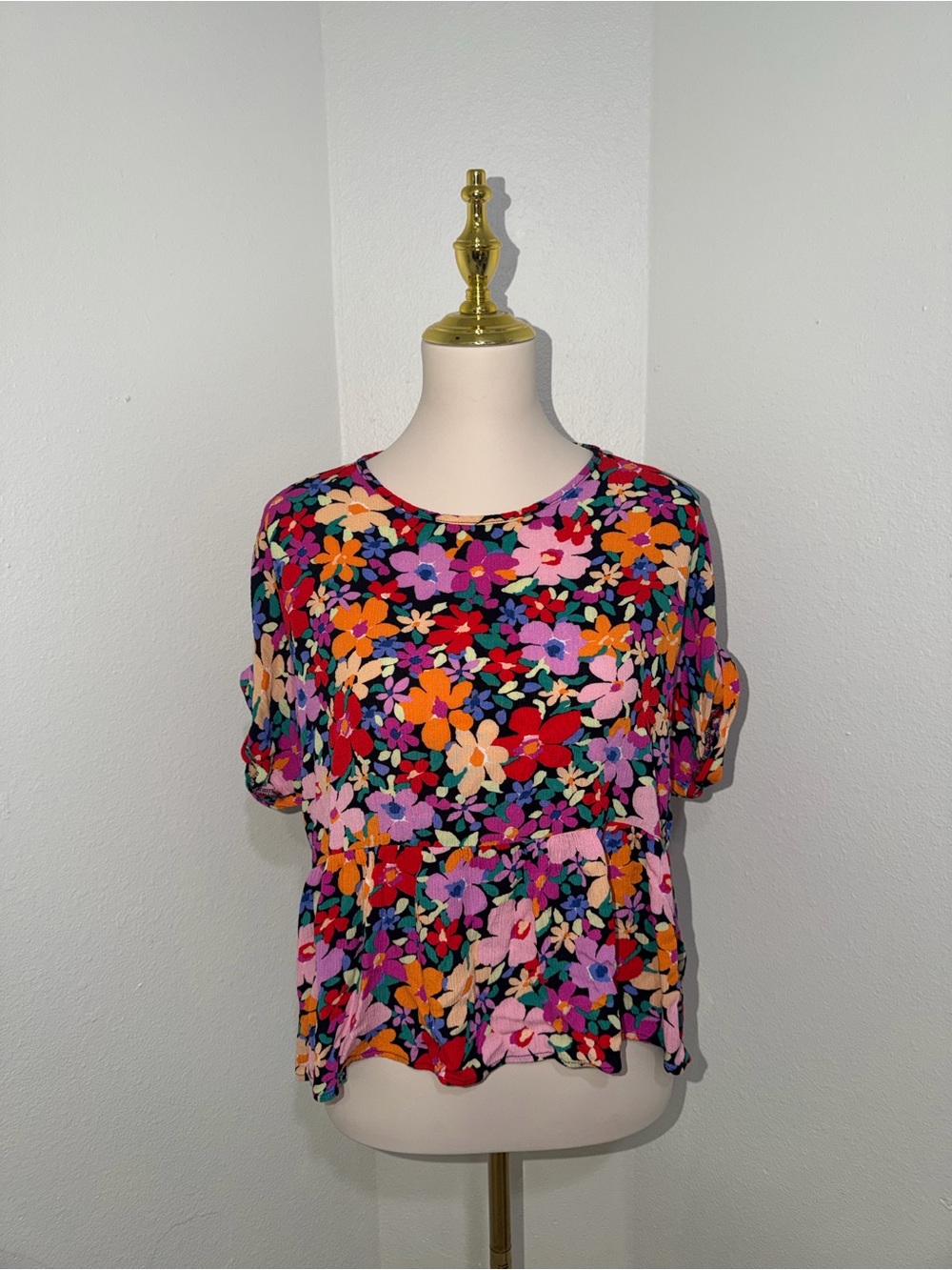 Multicolor Floral Top